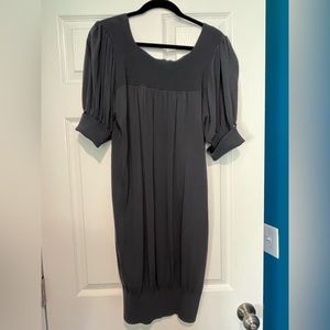 Blue- Grey BCBG Maxazria Sweater Dress